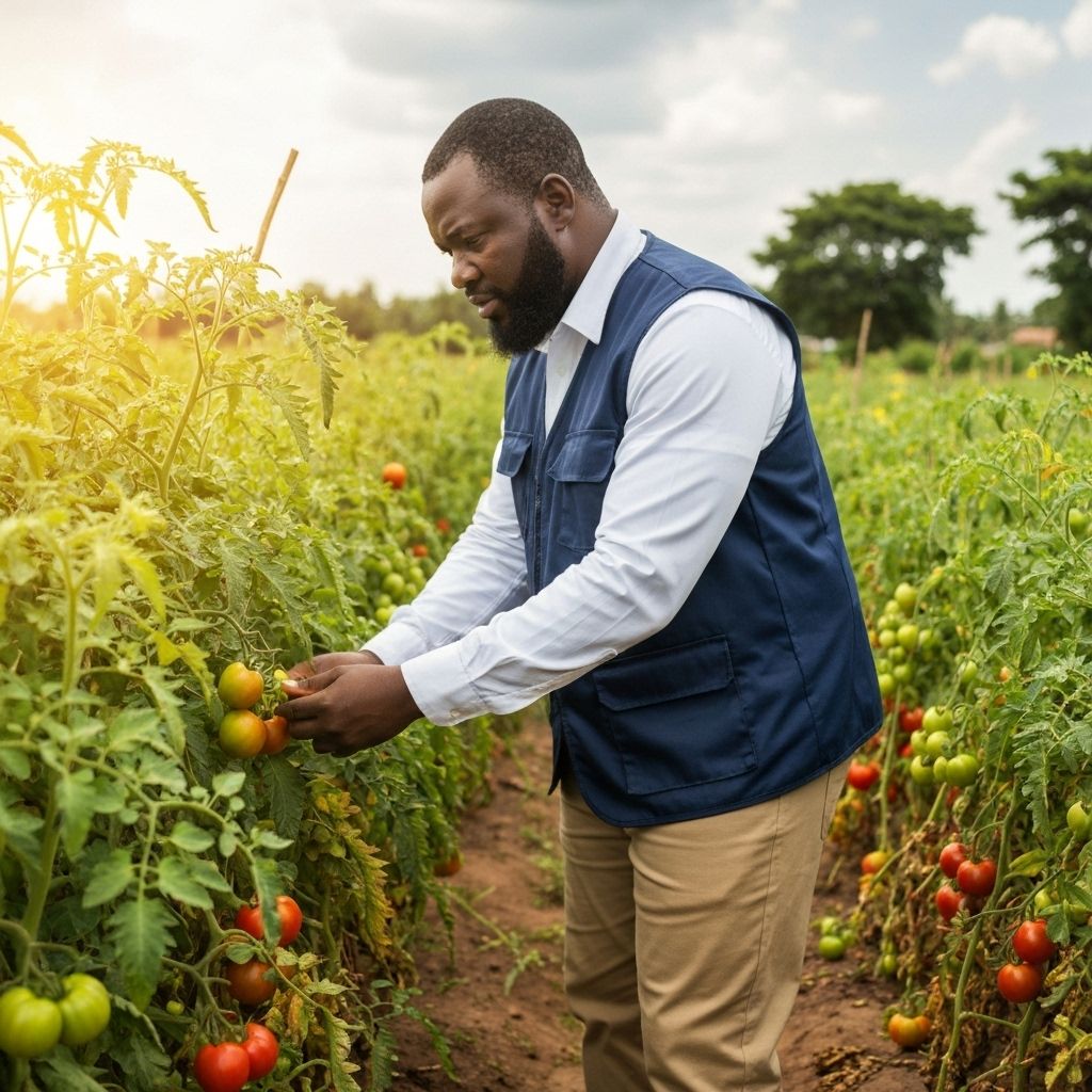 Field Oracle verifying crops